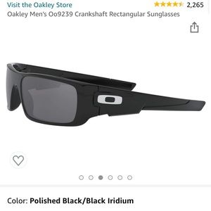 Oakley crankshaft sunglasses
